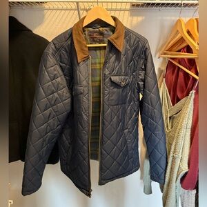 Weatherproof Flannel lined quilted barn jacket